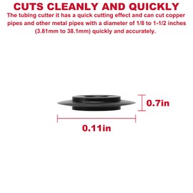 33185 Cutter Wheel for Ridgid Pipe Cutter 32985 32975 97787 31622 33005 31637 31647 36592-2 Pcs