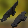 KOTARBAU® Hinges Folding H-Shape 20.5 x 10 cm Shutter Hinge