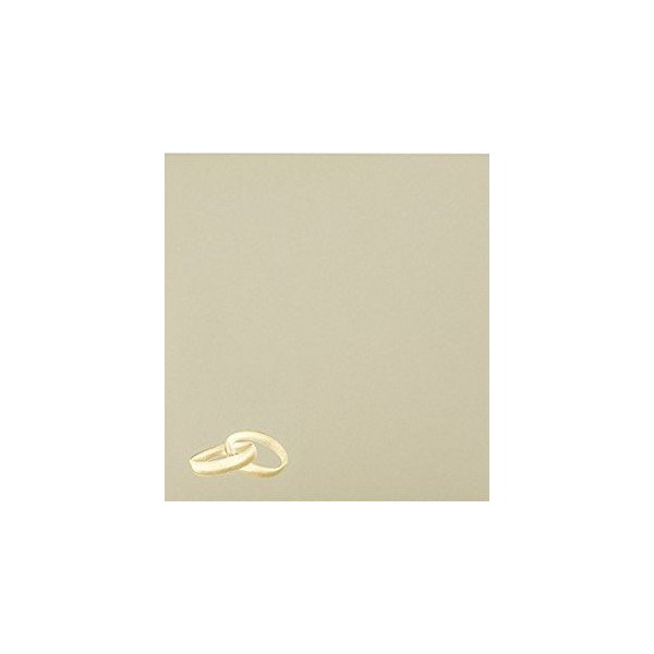 BRIEFUMSCHLÄGE24 BRIEFUMSCHLÄGE24 Plus Wedding Rings Gold Envelopes 15 x 15