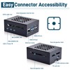 GeeekPi Raspberry Pi 5 Metal Case with Fan, Cooling Fan