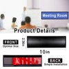 Set of 5 - Nameplate Holder for Wall Mount, 2.36''