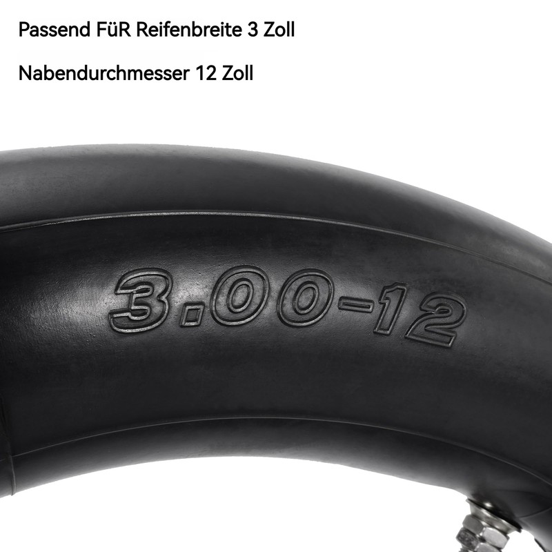 3.00-12 80/100-12 Inner Tube Suitable for SSR,XR,CRF 50 70,KLX110,DRZ110,QG-214,RFZ, JR80,