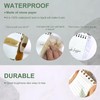 4pcs Waterproof Notebook, Mini Pocket Notepads, 3x5in All Weather Police