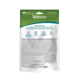 WHIMZEES WHIMZEES By Wellness Stix, Dog Dental Sticks, 28 Pieces, Size S, Dog Chews for Small Breeds, Natural, Grain-Free, Rawhide-Free, Vegetarian, No Added Sugar