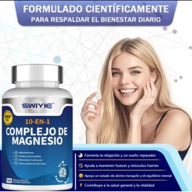 Complejo Magnesio Swiyie 1000mg 120 Cápsulas