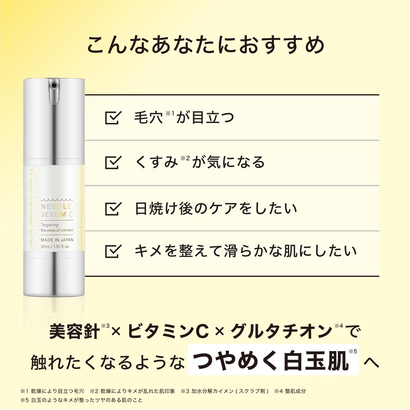 Fractional CC Needle Serum C x 3 Piece Set +