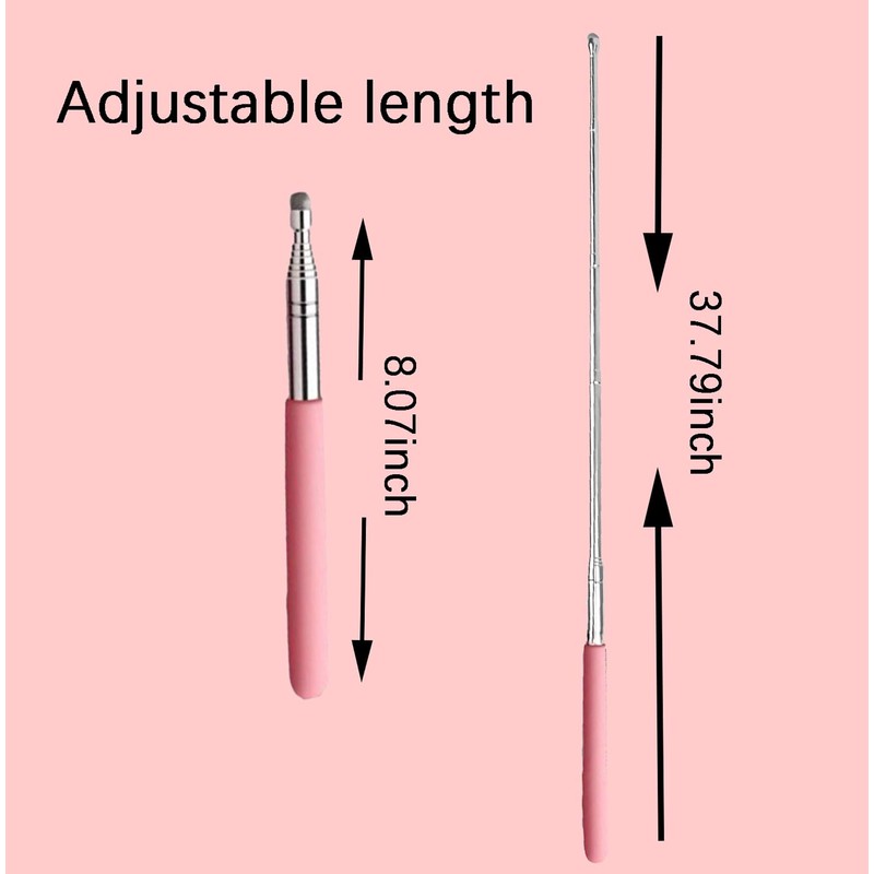 Extendable & Retractable Stylus Pointer Stick - Ideal for Classroom
