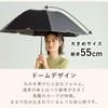 [2025] Wpc. Parasol Blackout Dome Parasol Wide Scalloped Mini Black