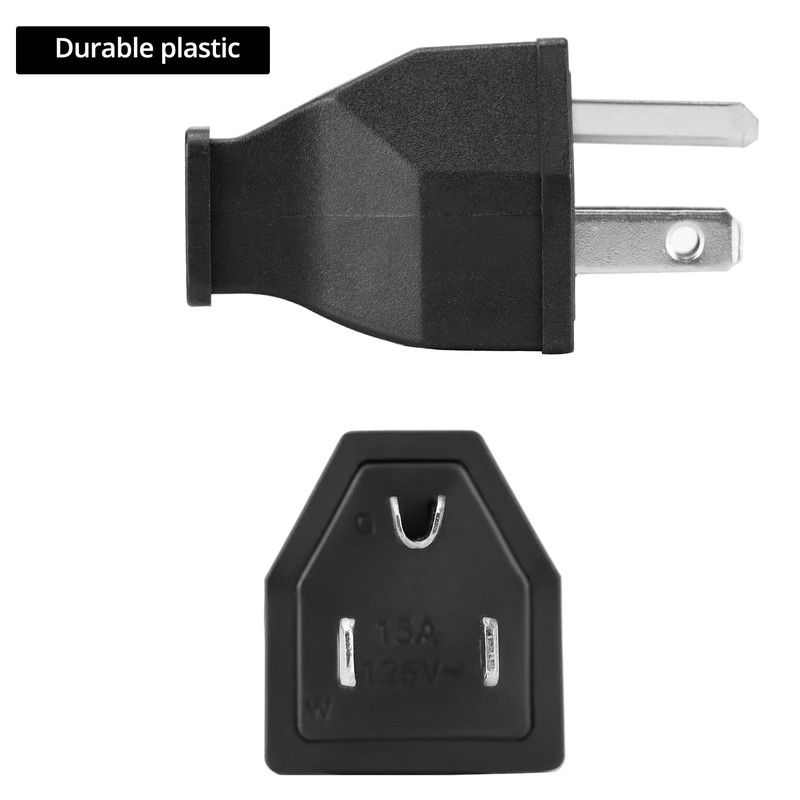 QWORK 20 Pieces Extension Cord Plug Replacement Set – Includes