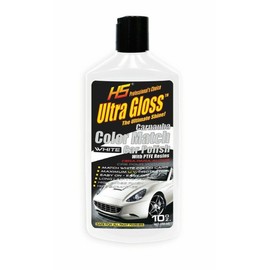 HS Car Polish Liquid Wax White HS Long Lasting Protection Boat RV's Wax 10 oz.