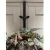 Brass bee Wreath Hanger, Hang Over The Door Iron Wreath