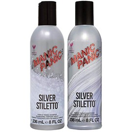 MANIC PANIC Silver Stiletto Shampoo and Conditioner                                                                                                   