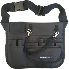 Medical Organizer Belt - Nurse Fanny Pack with Stethoscope Holder and Tape Holder