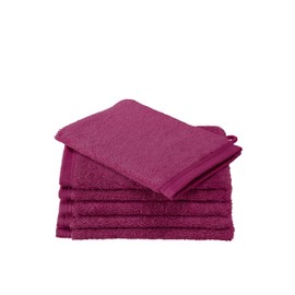 De Witte Lietaer Contessa Cotton Gloves, Aubergine, 15 x 22 cm