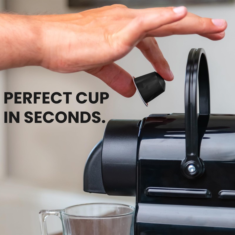 GILA Café Espresso Lungo Aluminum Coffee Capsules – Medium Roast