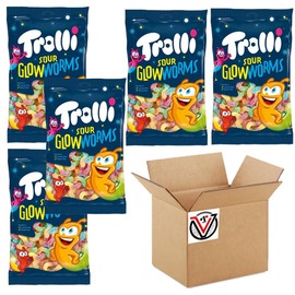 Trolli All Flavour (Sour Glow Worms) by VIMIX - 05 Bags