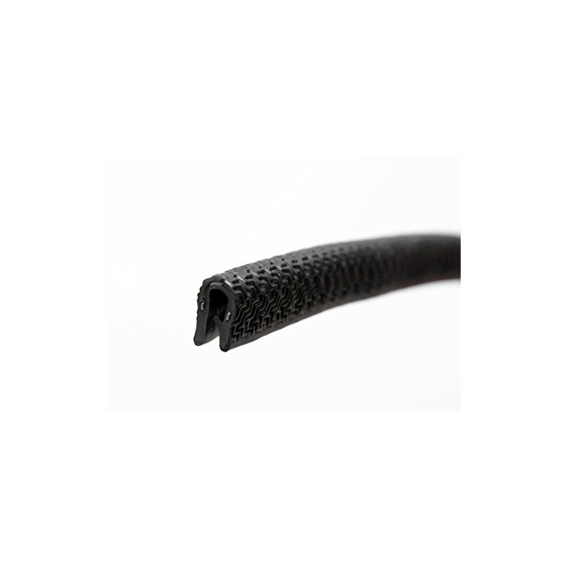 Edge Trim Black Small Height 9.5mm x Grip Range 3mm