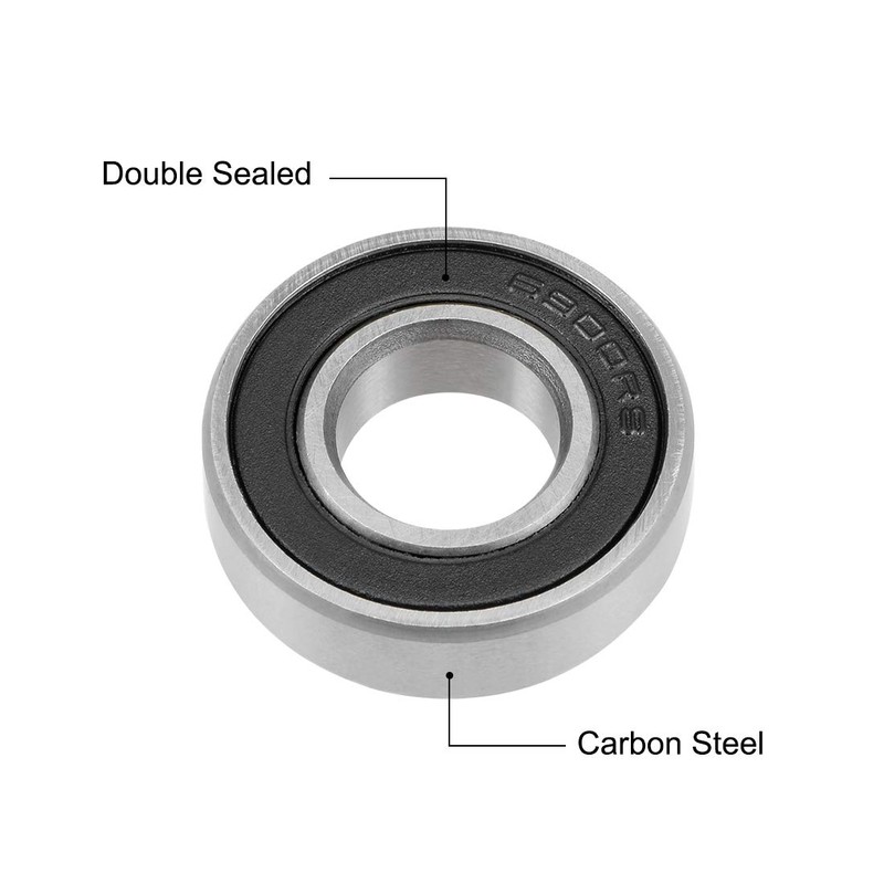 sourcing map Z2 Deep Groove Ball Bearings 10 x 22