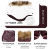 LESYPET Dog Leather Jacket for Small Dogs, Small Dog Jacket