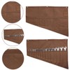 GiantGo Heavy Duty Waxed Canvas Tool Roll Bag with 16
