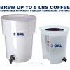 (100 Pack) Commercial Cold Brew Coffee Filters, 20" x 20"