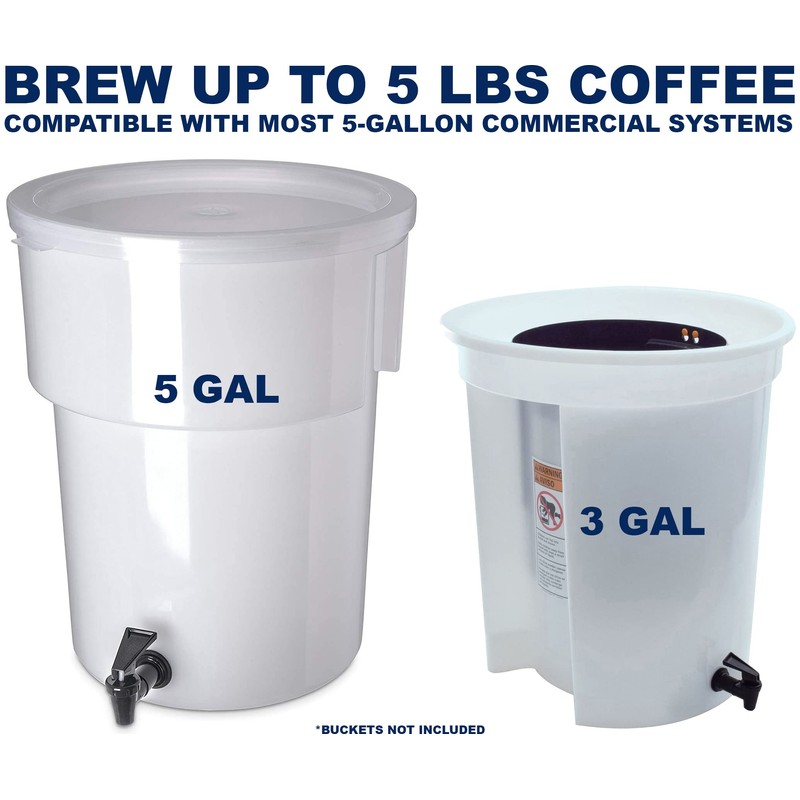 (100 Pack) Commercial Cold Brew Coffee Filters, 20" x 20"