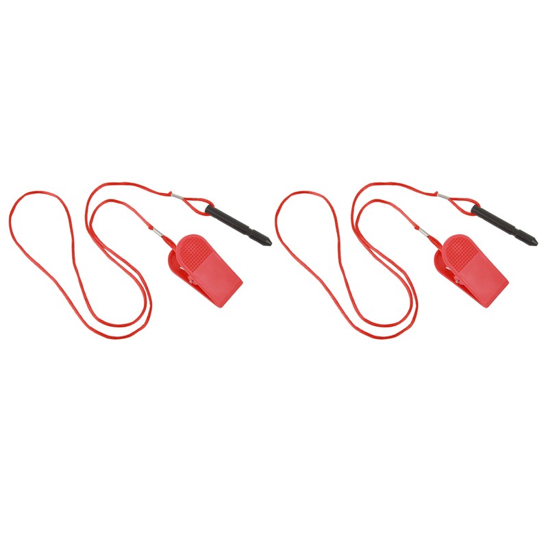 2Pcs Treadmill Safety Key Running Machine Safety Switch Safety Lock