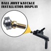 2Pcs M10 26mm Ball Joint Knuckle fit for Coleman KT196