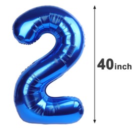 Giant Number Balloons 40 inch Navy Blue Balloons 27 Pack 27 Birthday Party Balloons 27 Pcs 27 Birthday Party Balloons Decorative Balloons for 27th Birthday Party Decorations