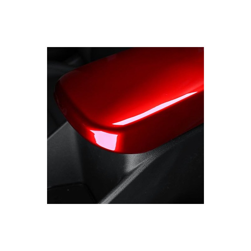 YOUTOOCAR Red Central Console Armrest Panel Cover Compatible with Chevy