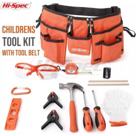 Hi Spec Childs Kids Tool Kit Set with Truck Tools Box Gift for Boys & Girls Hi-Spec 14Pc
