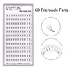 COAST GIRL Premade Fans Eyelash Extensions 3D 4D 5D 6D