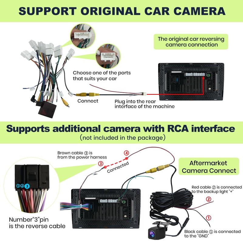 Pyniro Car Radio Stereo for Toyota Camry 2012-2015 Android 13