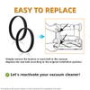 JEDELEOS Replacement Belts for Hoover Elite Rewind Plus Upright Vacuum