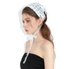 Popizard Headband for Women, Blue Flower Country Scarf Headband Pastoral