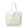TCHOND Pickles Canvas Tote Bag, Dill Pickle Grocery Bag, Farmers