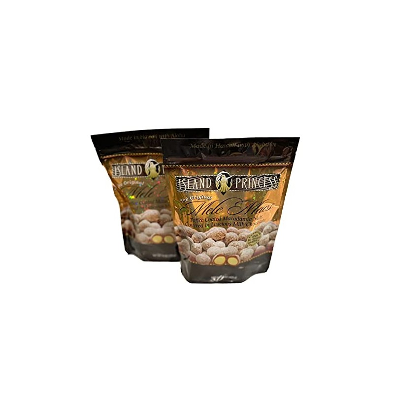 Mele Macs Toffee Coated Macadamia Nuts Covered in Milk Chocolate