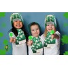 Fruidles St. Patrick's Shamrock Swirl Lollipop Green and White, Party