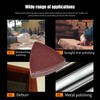 KingBra 40 Grit Triangular Multitool Sandpaper, 80mm Wood Sanding Paper