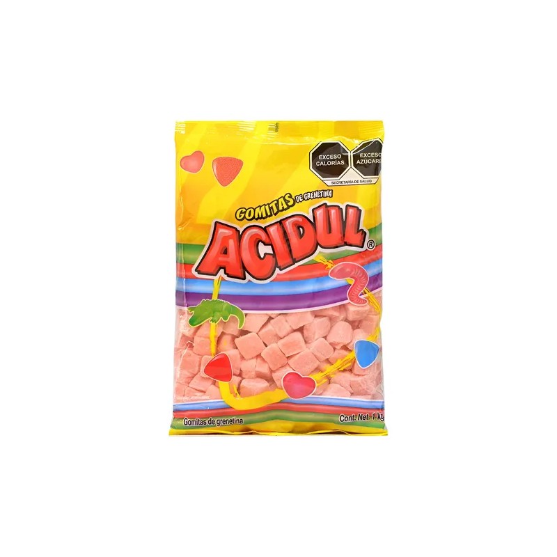 Gomitas Acidul Sabor Guayaba 1kg
