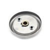 AWOCAN 2PCS Round Recessed Door Handle Hidden Brushed Stainless Steel