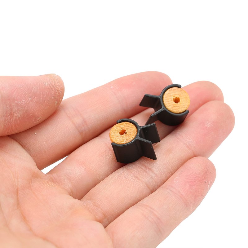 FILFEEL Handlebar Moustache Training Wheel, 2pcs Portable Mustache Styling Template