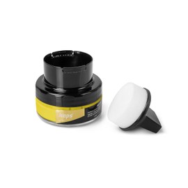 Kaps Shoe Cream with Sponge Applicator, Intensive Leather Care and Nourishing, Delicate, 70 colours (131 - lemon)