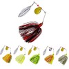 Fishing Spinnerbait Bass Lures - 6PCS/9PCS Hard Metal Spinner Bait