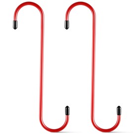 UYYE Brake Caliper Hangers, Caliper Hanger, Brake Caliper Compression Tool, Automotive Mechanic Tools, Specialty Brake System Maintenance Accessories, Car Repair Tools (2PCS Red)