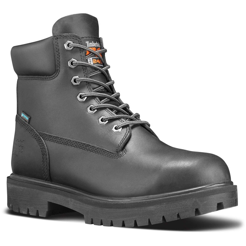 Timberland PRO 6IN Direct Attach Men's, Black, Steel Toe, EH,
