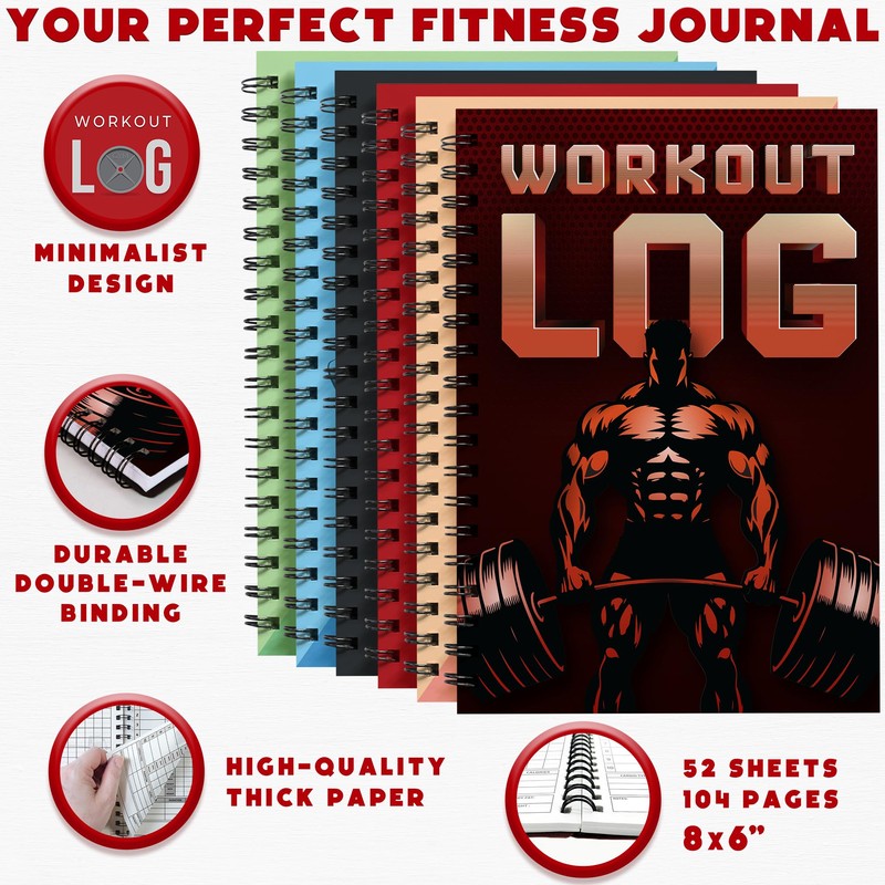 Workout Planner for Daily Fitness Tracking & Goals Setting -