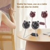 Portable Neck Fan Dual Head Bendable Wearable USB Rechargeable Hand