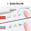 AIHAO Gel Pens, Black Ink 8ct Smooth Writing, Retractable Rollerball