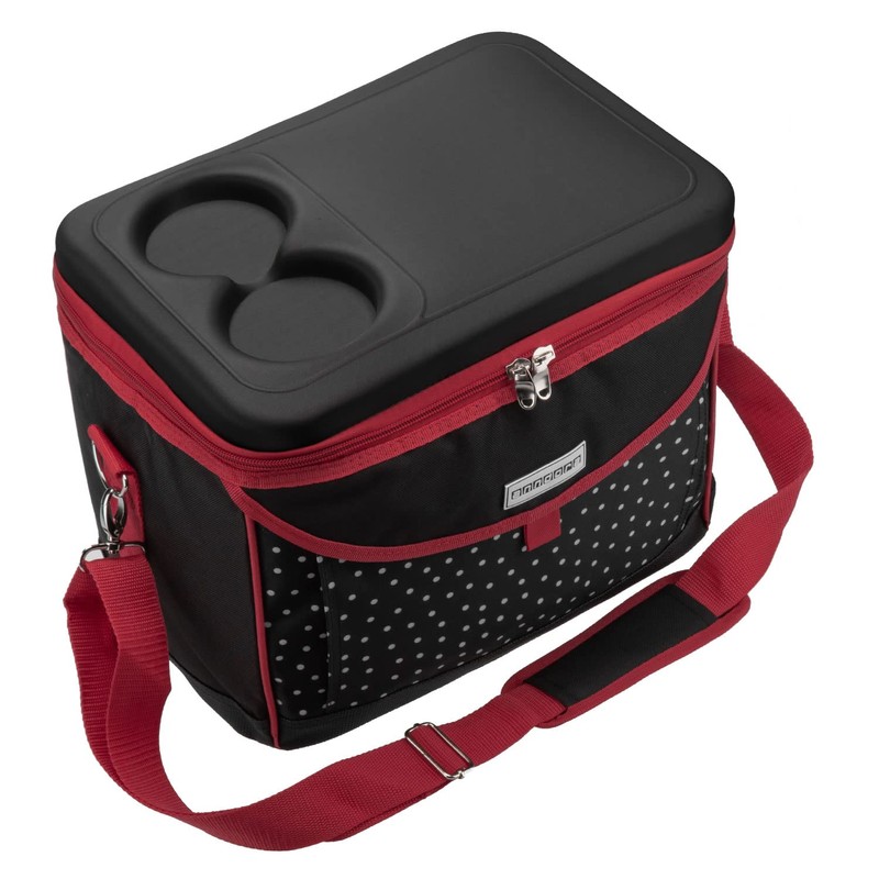 anndora SNÖVIT TW-1885-230 Picnic Cooler Bag 22 Litres Black with